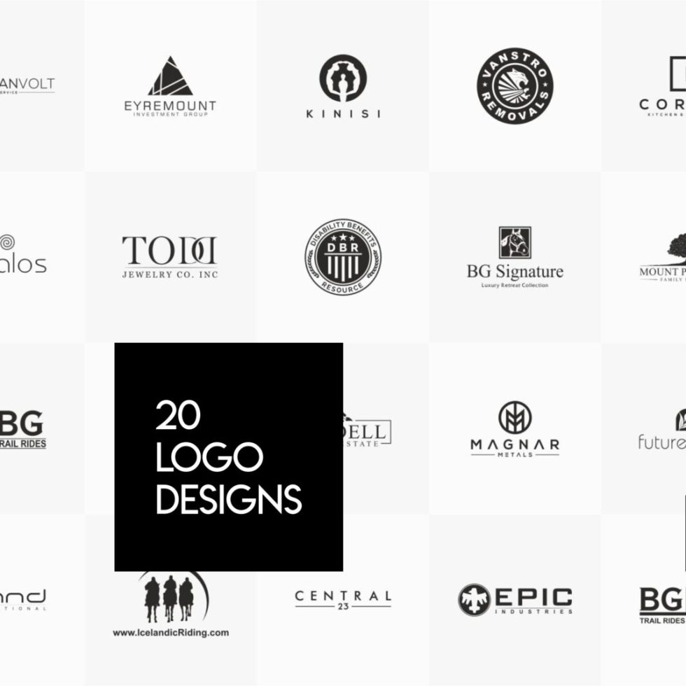 20 Featured Logo Design from previous projects