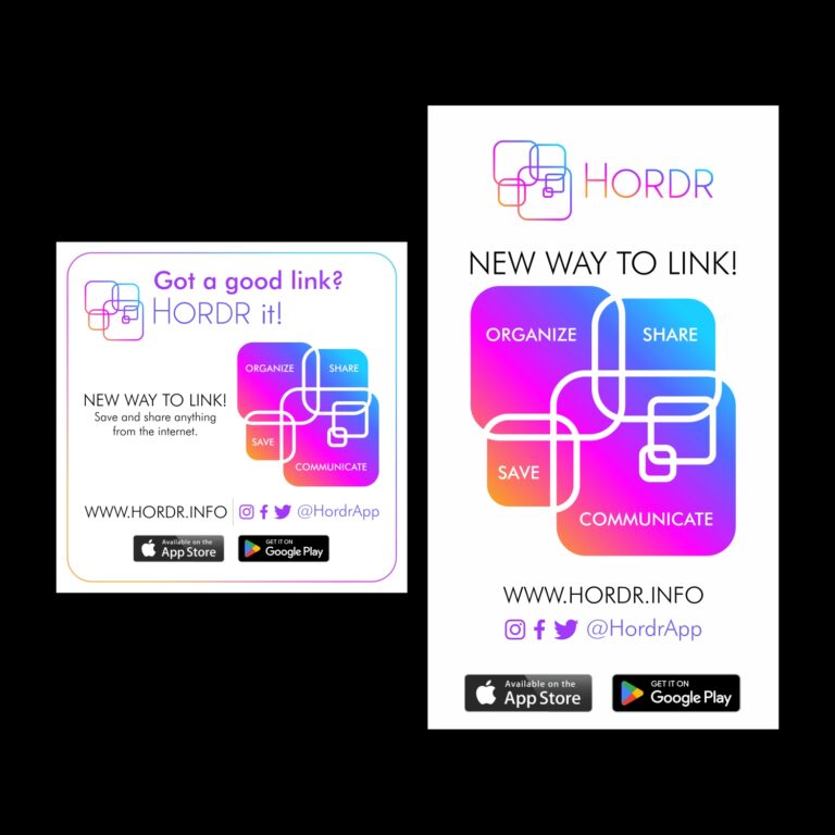 Hordr App - Branding, Identity, Graphic, Print, Web, Digital, Art, Design, Advertising, Marketing