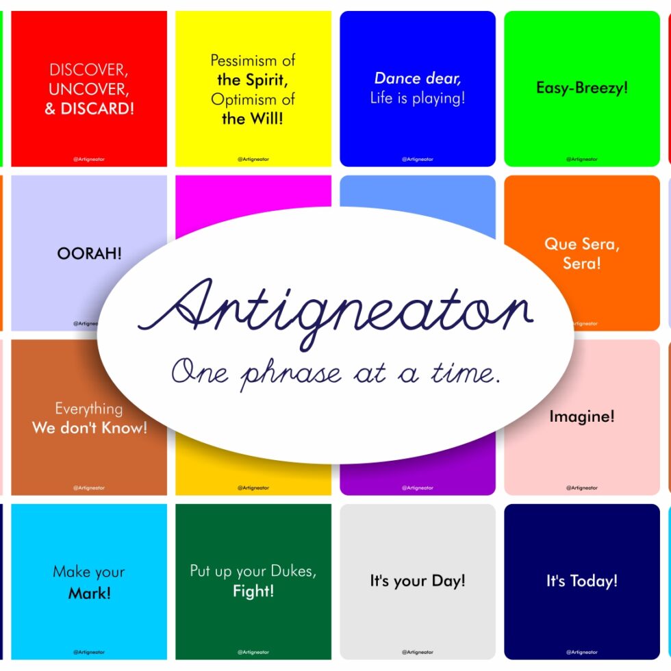 Artigneator – One phrase at a time!