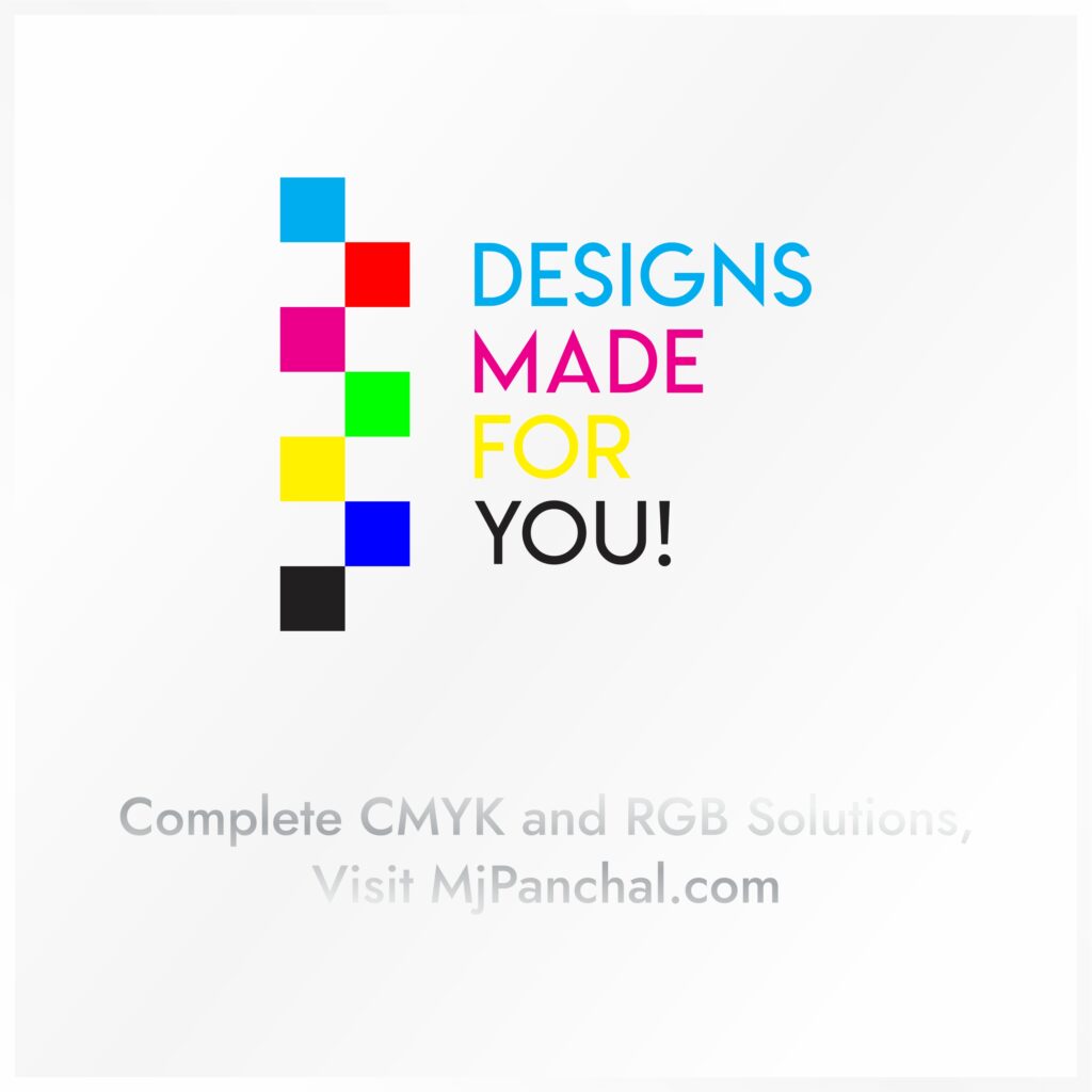 Designs made for you! Complete CMYK and RGB Solutions, Visit http://MjPanchal.com #advertising #marketing