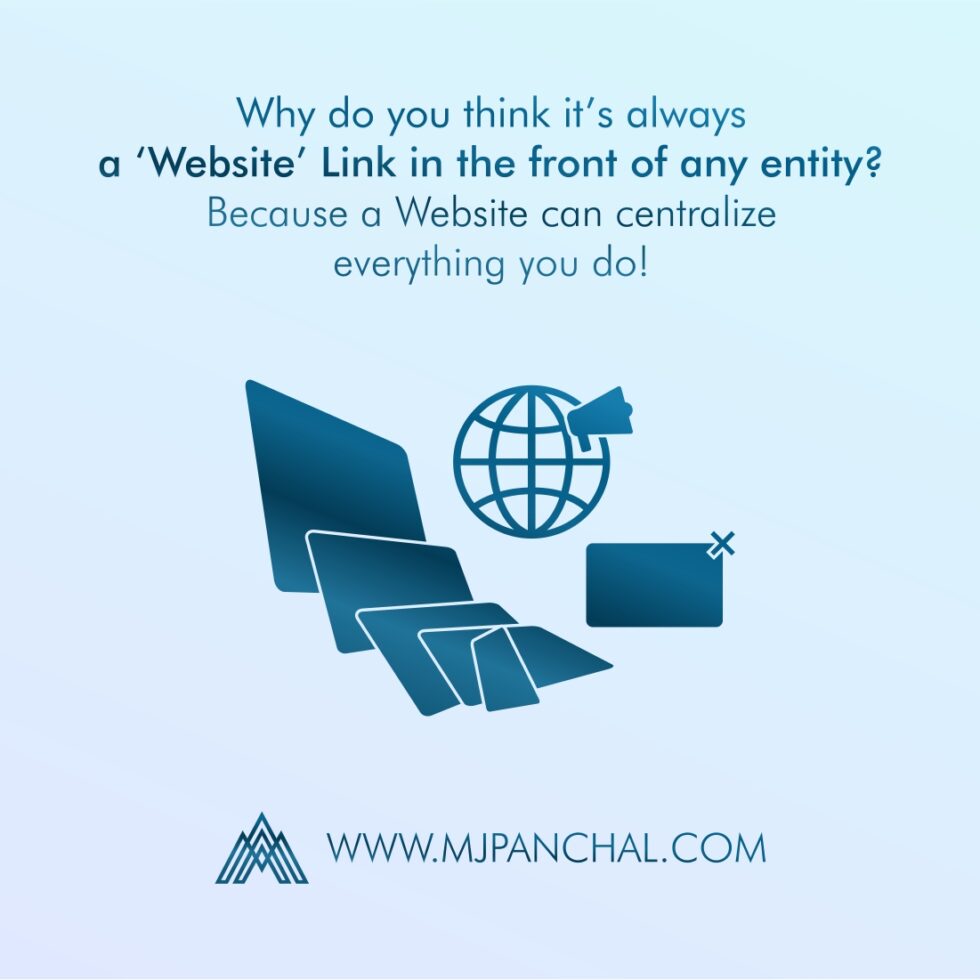 Why do you think it’s always a ‘Website’ Link in the front of any entity?