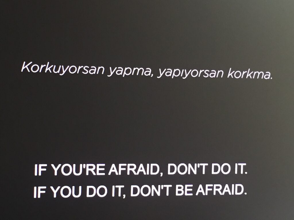 Korkuyorsan yapma, yapıyorsan korkma - Cengiz Han
