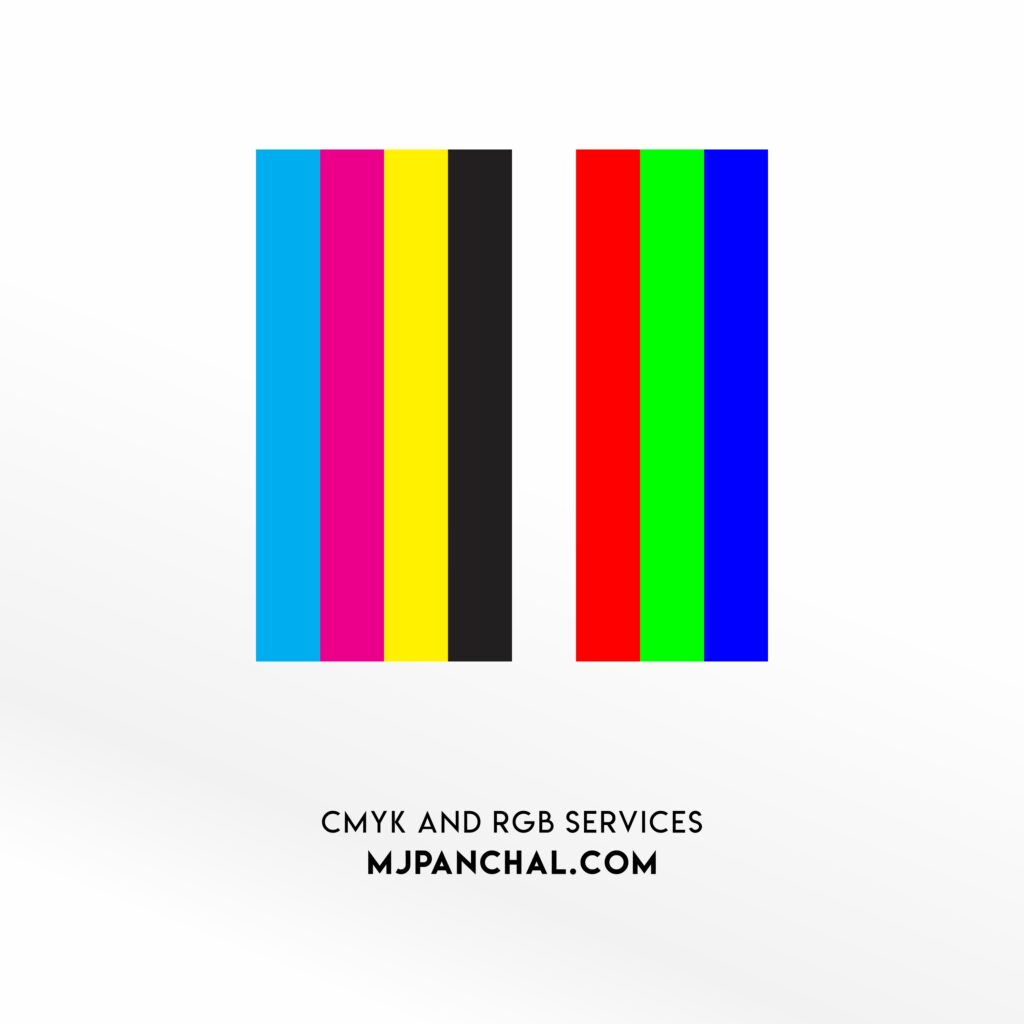 CMYK and RGB Services http://MjPanchal.com